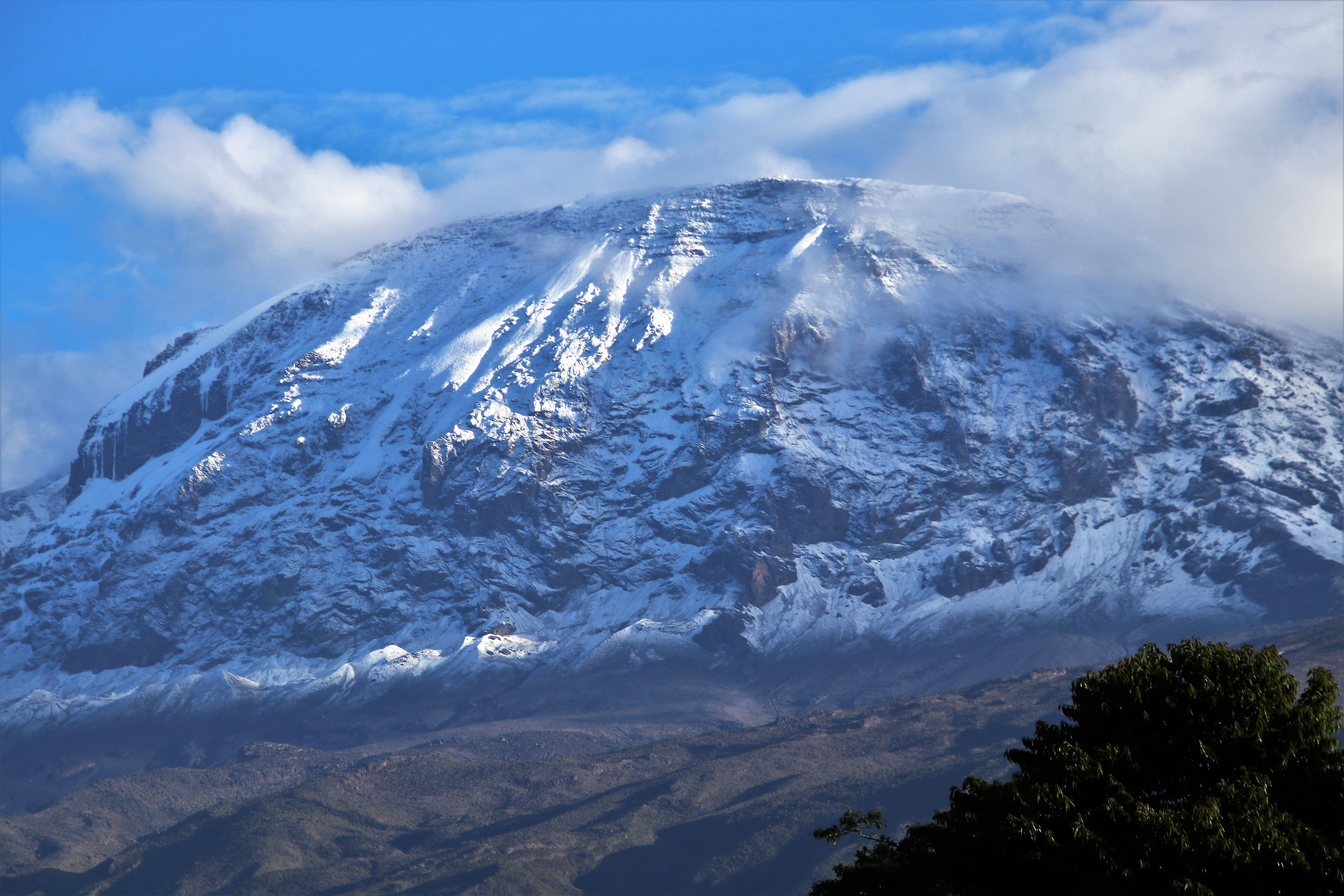 Unexpected Snowfall on Mt. Kilimanjaro by Pam Horn