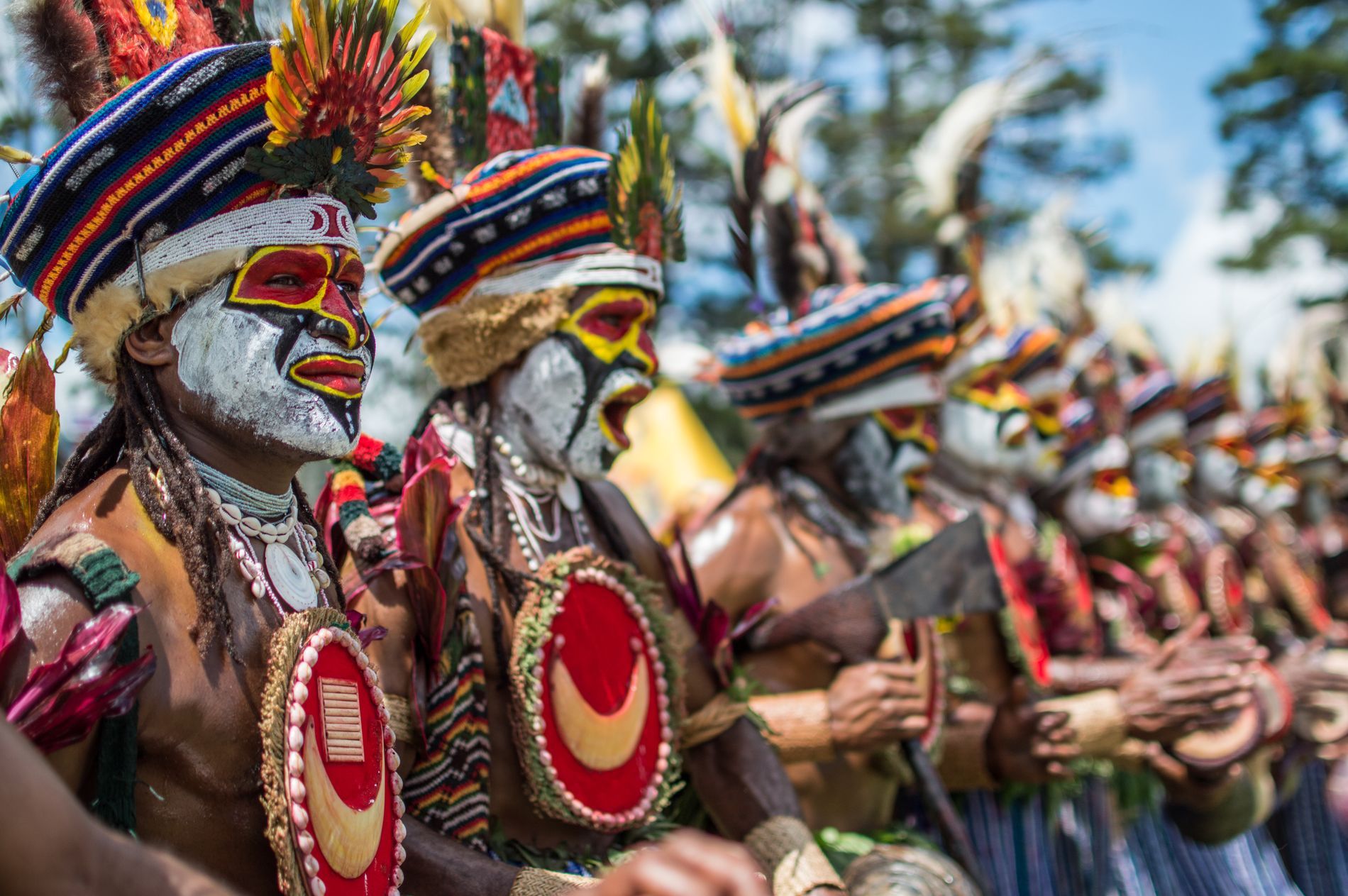 Mount Hagen Festival Papau New Guinea By Gary Christensen