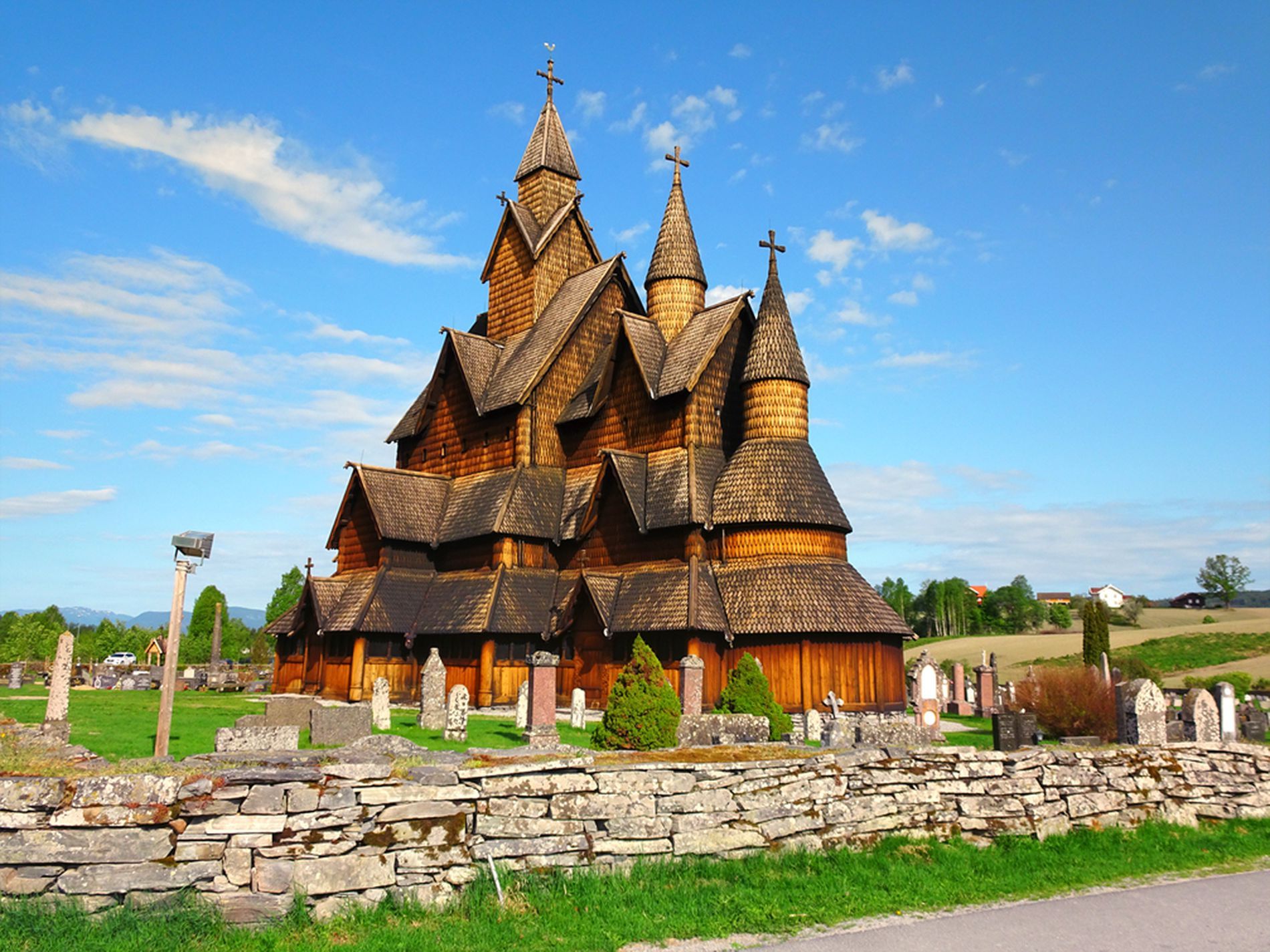 Heddal Stave Church by Ulf Pedersen