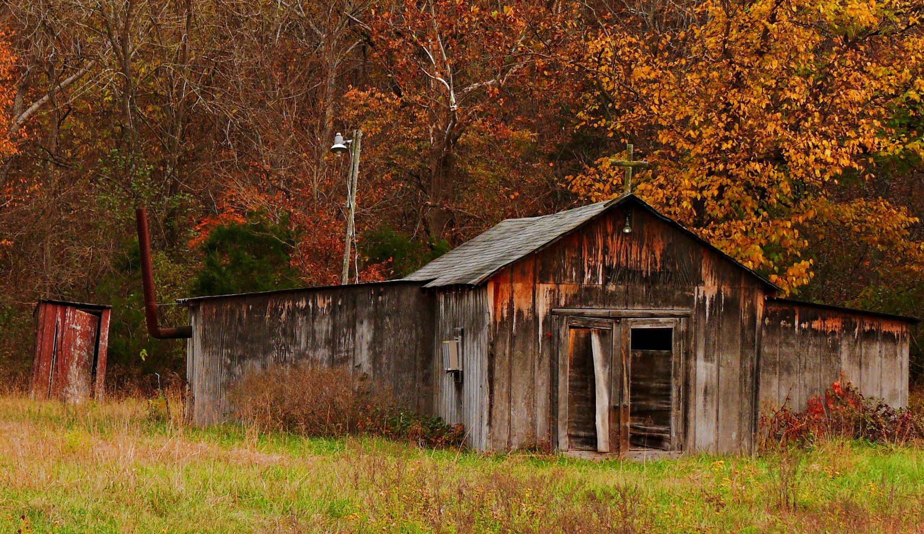 Abandoned Church By Jim Boisvert