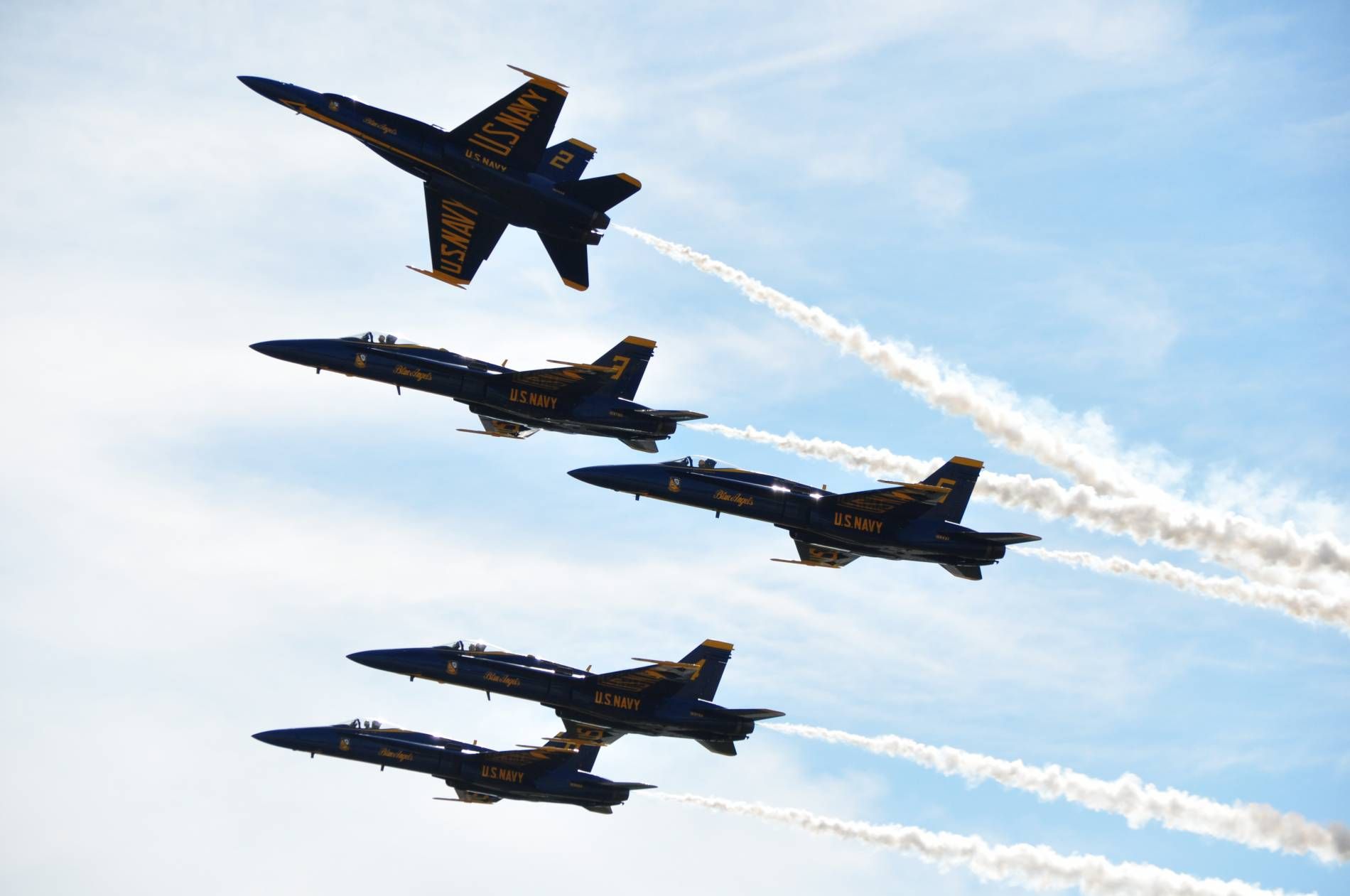 Blue Angels Airshow by Richard A. Rosen