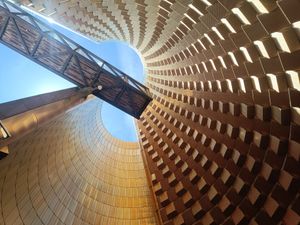 Copper Spiral Oculus