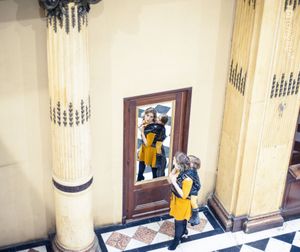 Mirror Check with Baby