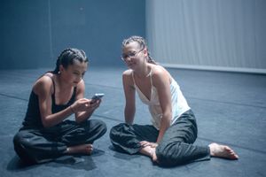 Between Takes – Dancers on Stage