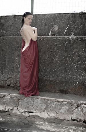 Red Drape Wall (Full)