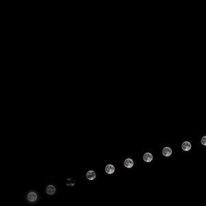 Moon Phases Diagonal