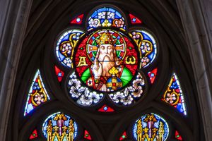 Gothic Rose Window – Sacred Stained Glass