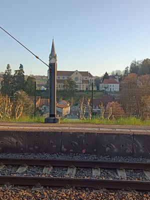 Tracks and Evening Light