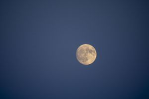 Blue Hour Moon