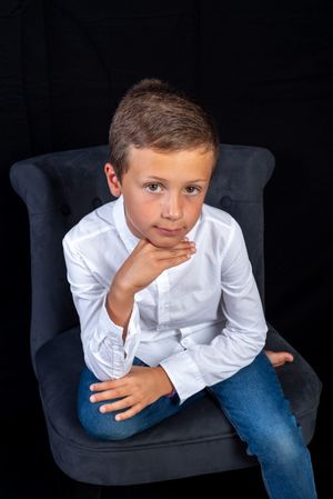 Boy on Chair