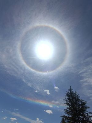 Solar Halo & Iridescent Arc