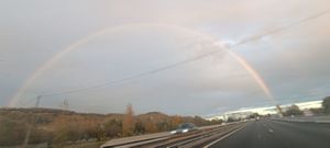 Rainbow over the Highway