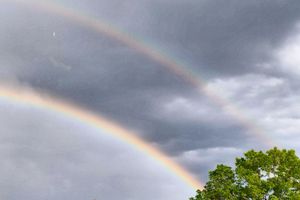 Double Rainbow – Stormy Sky