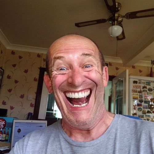 Steve... on vacation